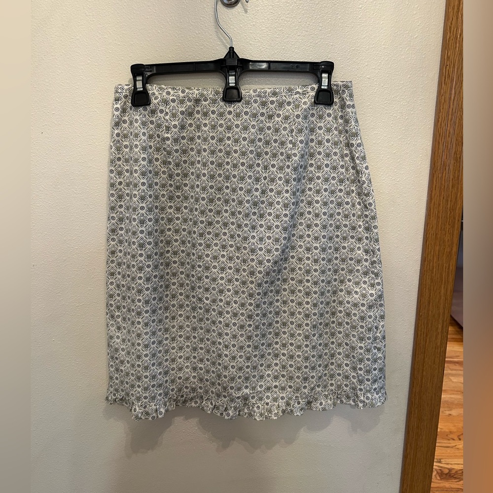 J Crew 100% cotton skirt